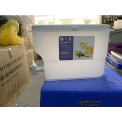 Bình Đựng Nước Có Vòi 3,5L Bình Đựng Nước Trà, Nước Trái Cây Để Trong Tủ Lạnh Tiện Lợi Đa Năng Ngăn Nắp