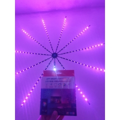 Bộ Đèn LED Ph.á.o Hoa Trang Trí Trong Nhà Size Lớn, Cảm Ứng Âm Thanh Tự Động, Điều Chỉnh Qua APP Điện Thoại Cao Cấp.