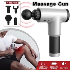 Máy Massage Cầm Tay Có 4 Đầu Massage và 6 chế độ Massage Lưng, Cổ, Vai, Gáy