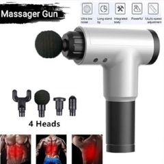 Máy Massage Cầm Tay Có 4 Đầu Massage và 6 chế độ Massage Lưng, Cổ, Vai, Gáy
