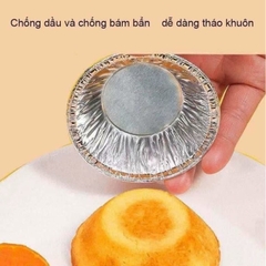 Set 10 Bát Bạc Size 22 Đựng Thực Phẩm Dùng Cho Nồi Chiên Không Dầu. Khay bát bạc 22cm tiện lợi