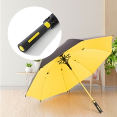 Ô Dù Che Mưa 8 Nan Cỡ Lớn, Che Nắng Chống Tia UV Cỡ Lớn 2 Lớp Cán Dài Chống Gỉ