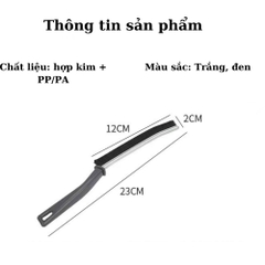 Chỉ 1 Cái Bàn Chải Vệ Sinh Khe Hở Nhà Tắm, Góc Tường, Vệ Sinh Khe Hẹp Nhỏ Gọn, Tiện Dụng