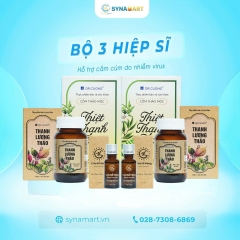 Bộ 3 HIỆP SĨ 02 (02 Tinh dầu, 02 Thanh Lương Thảo viên, 02 Thiệt Thanh Thảo)