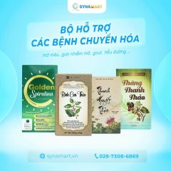 BỘ HỖ TRỢ CHUYỂN HOÁ (Mỡ máu, gan nhiễm mỡ, gout, tiểu đường...)