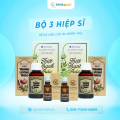 Bộ 3 HIỆP SĨ (Hỗ trợ cảm cúm do nhiễm virus)