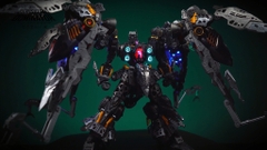 Đặt trước NZ-666 KSHATRIYA Solomon - Kèm led đa vị trí - 1300 chi tiết và 60 Runner