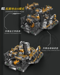 Đặt trước METEOR - Lưu Tinh - Kèm base công xưởng - Khung xương kim loại - LED