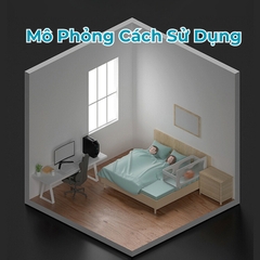 Quây Cũi Ngủ Chung Giường Cho Bé LeeOeeVee