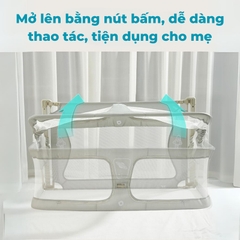 Quây Cũi Ngủ Chung Giường Cho Bé LeeOeeVee