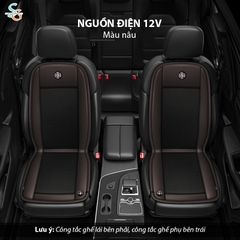 Đệm Điều Hòa Lót Ghế 10 quạt Cho Xe