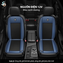 Đệm Điều Hòa Lót Ghế 10 quạt Cho Xe