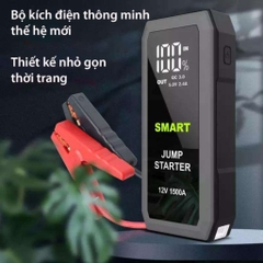 Bộ kích điện ô tô, kích bình ắc quy ô tô 12V/1500A