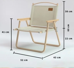 Ghế xếp gọn thư giãn, ghế cafe, vải Oxford, chịu tải đến 150 kg