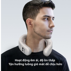 Quạt Đeo Cổ Làm Lạnh Chườm Nóng Cao Cấp – Giải Pháp Điều Hòa Thân Nhiệt Cá Nhân Cho Mùa Hè Và Mùa Đông