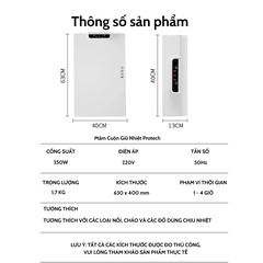 Mâm Cuộn Giữ Nhiệt Protech