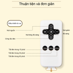 Đèn ngủ thông minh dành cho mẹ và bé với 3 chế độ sáng