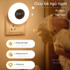 Đèn ngủ thông minh dành cho mẹ và bé với 3 chế độ sáng
