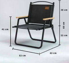 Ghế xếp gọn thư giãn, ghế cafe, vải Oxford, chịu tải đến 150 kg