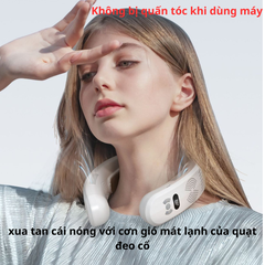 Quạt Đeo Cổ Làm Lạnh Chườm Nóng Cao Cấp – Giải Pháp Điều Hòa Thân Nhiệt Cá Nhân Cho Mùa Hè Và Mùa Đông