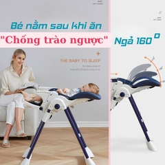 Ghế Ăn Dặm Cho Bé ngả lưng 160 độ chống trào ngược