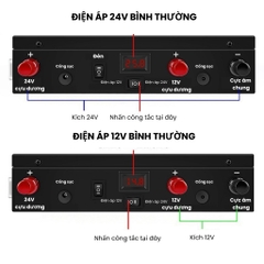 Bộ kích điện ô tô 12V/24V