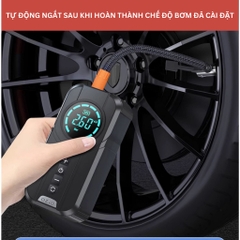 Bộ kích điện ô tô kiêm bơm lốp ,Kích bình ắc quy ô tô