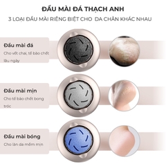 Máy tẩy da chết gót chân, loại bỏ da chết dễ dàng, không gây đau rát