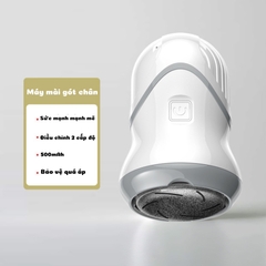 Máy tẩy da chết gót chân, loại bỏ da chết dễ dàng, không gây đau rát