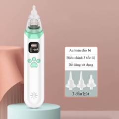 Máy hút mũi, máy làm sạch khoang mũi và nước mũi cho trẻ em, có 3 mức điều chỉnh