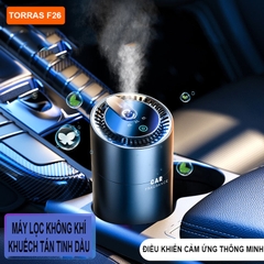 Máy khuếch tán tinh dầu và khử mùi ô tô cao cấp TORRAS