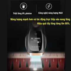 Máy triệt lông lạnh cá nhân, toàn thân vĩnh viễn