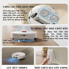 Robot hút bụi lau nhà Xiaomi Mijia 2 tránh vật cản