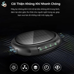 Máy lọc không khí ô tô năng lượng mặt trời KJ01