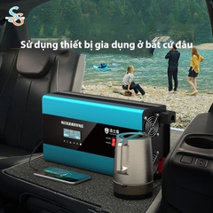 Bộ đổi nguồn 12/24V sang 220V công suất cao 3000W Roshi 