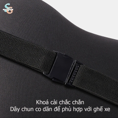 Tựa lưng ghế ô tô cao su non AWESOME