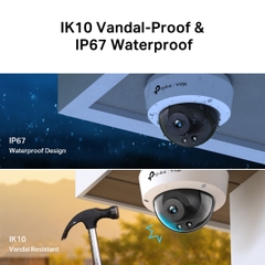 Camera IP TP-Link Dome Hồng Ngoại 2MP VIGI C220I