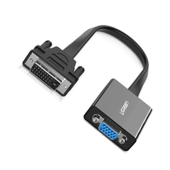 Bộ chuyển đổi DVI-D sang VGA active từ máy tính nối ra máy chiếu/màn hình Ugreen (40259)