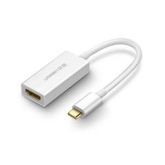 Bộ chuyển đổi USB-C sang HDMI màu trắng Ugreen (40273)