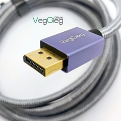 Cáp DisplayPort 1.4 8K@240Hz  VegGieg V-Z620