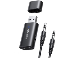 Ugreen 60300 with Audio Cable USB 2.0 to 3.5mm Bluetooth Transmitter Receiver Adapter CM523