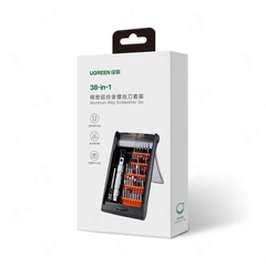 Ugreen 80459 38 trong 1 bộ vít đa năng mạ nhôm đầu hít từ tính hộp màu đen CM372