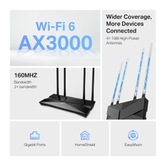 Bộ phát Router WiFi 6 TP-Link Archer AX53HP Gigabit Băng Tần Kép AX3000