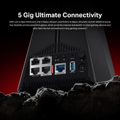 Gaming Router Wi-Fi 7 BE11000 Ba Băng Tần TP-Link Archer GE650