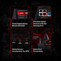 Gaming Router Wi-Fi 7 BE11000 Ba Băng Tần TP-Link Archer GE650