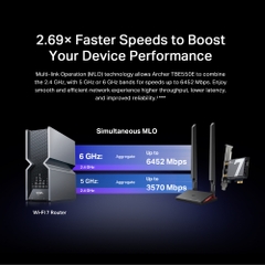 Card WiFi 7 PCIe TP-LINK Archer TBE550E