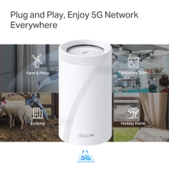 Bộ phát Wifi Mesh Tp-Link Deco BE65-5G – WiFi 7 BE11000 Tri-Band