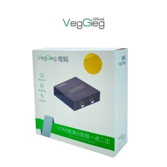 Bộ Chia HDMI 1 Ra 2 VegGieg V-HD06