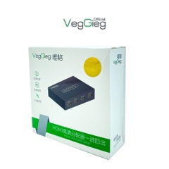 Bộ chia HDMI 1 Ra 4 VegGieg V-HD07