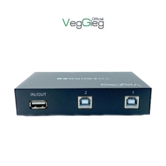 Bộ Chia Máy in VegGieg 1 ra 2 Bấm Công Tắc V-F401